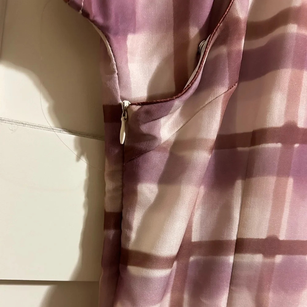 Old Shanghai Hong Kong Style Checker Patterned Ch… - image 4